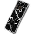 Disney Mickey Mouse Logo Pattern Galaxy A20 Clear Case
